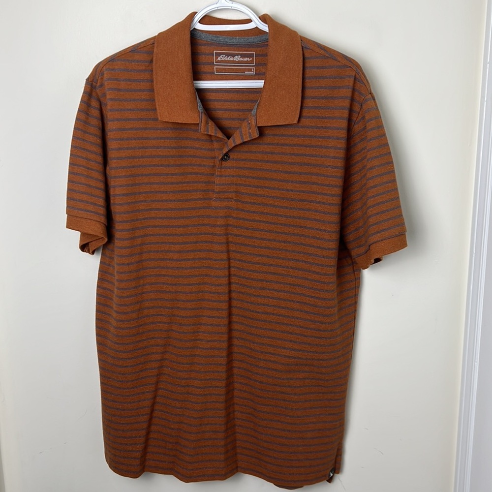 Eddie Bauer Men Polo Shirt Size Large